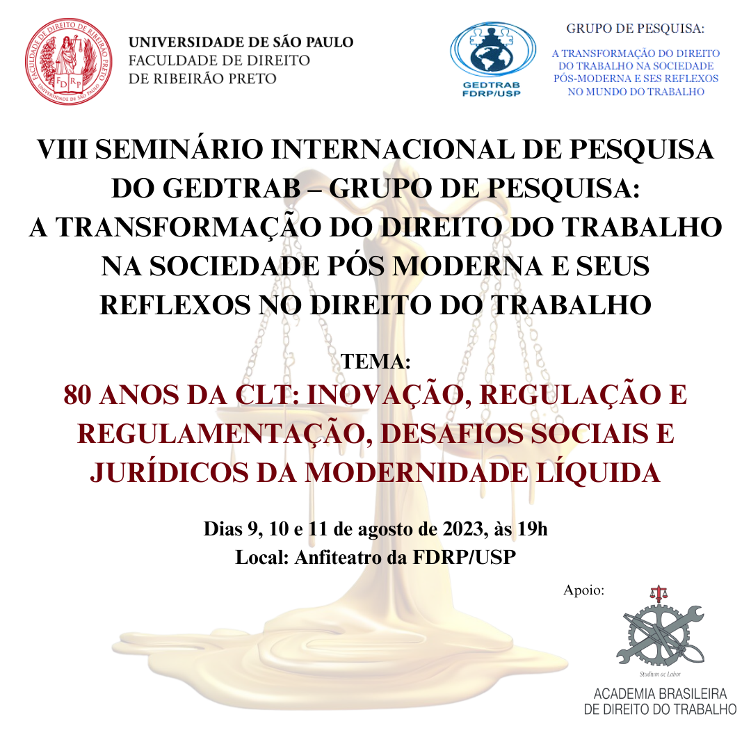 2º SEMINÁRIO DO DOM – GRUPO DE PESQUISA EM ANTROPOLOGIA DO DIREITO